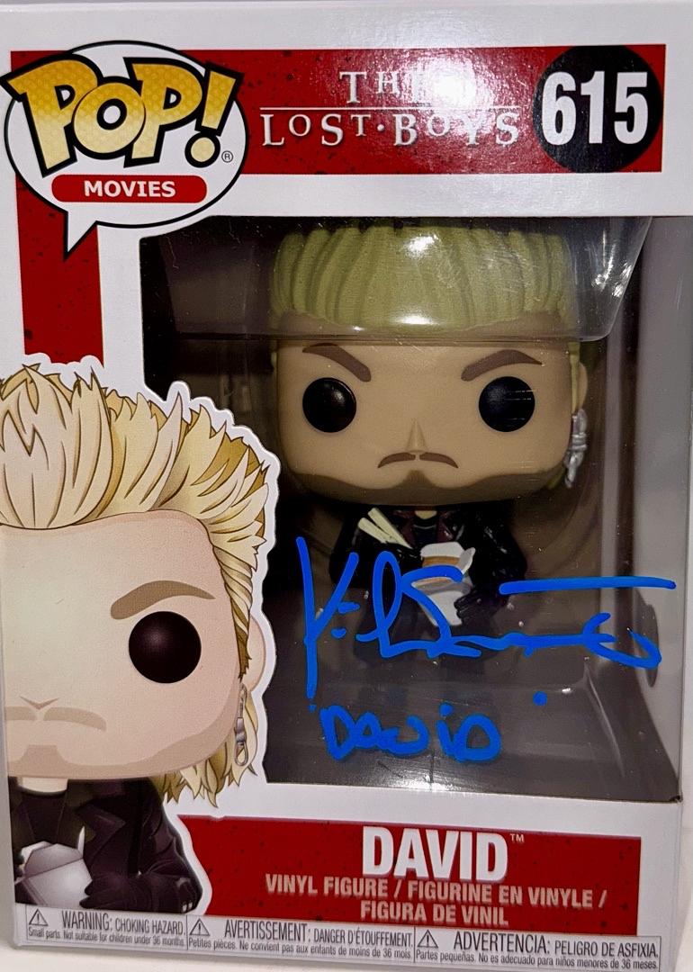Keifer Sutherland Signed Funko Pop #615 "David" (The Lost Boys) - Beckett COA #03
